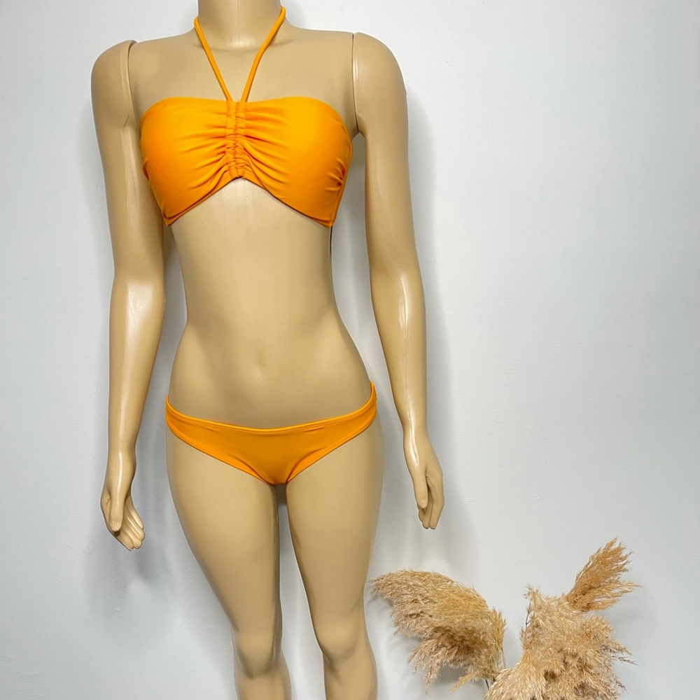 Primark Orange Two Piece Bathing Suit